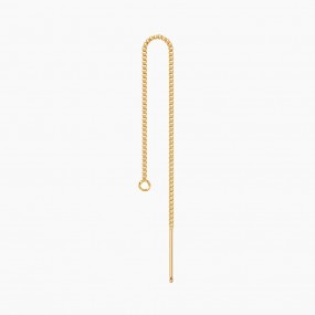GF 박스체인침W/O 링귀걸이(Gold Filled)