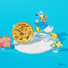[디즈니] 24K 순금코인 - 도날드 덕