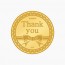 땡큐리본 순금코인