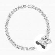 실버 할로우렉스 팔찌 (시계장식)