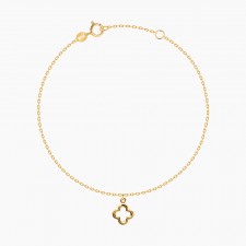 할로우 클로버 팔찌