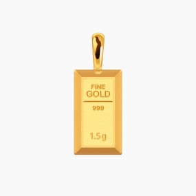 순금 골드바 펜던트