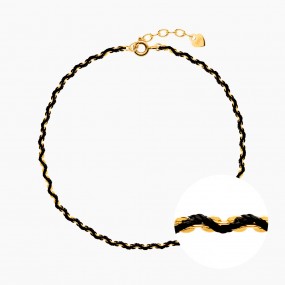 순금 소원 매듭발찌