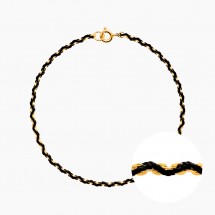 순금 소원 매듭팔찌