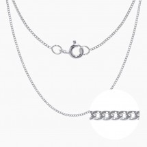 실버 커브체인 목걸이 (입고예정)