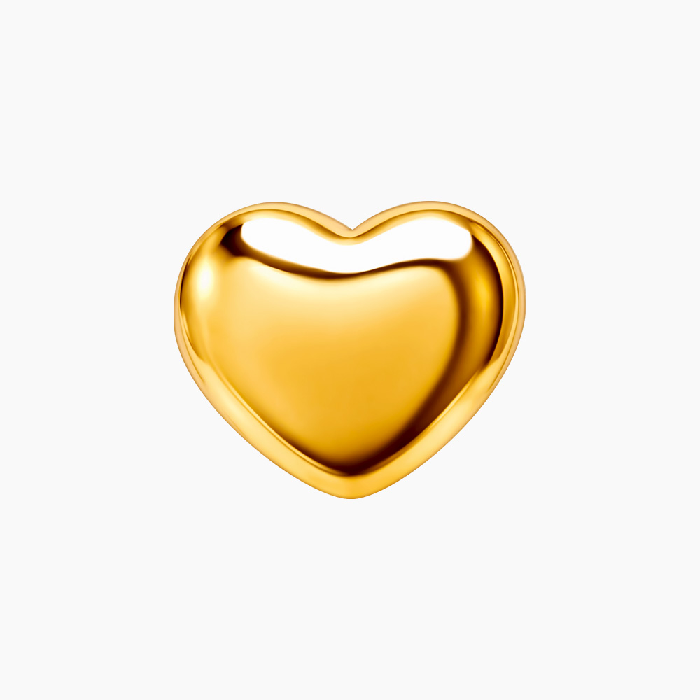 순금 하트 오브제