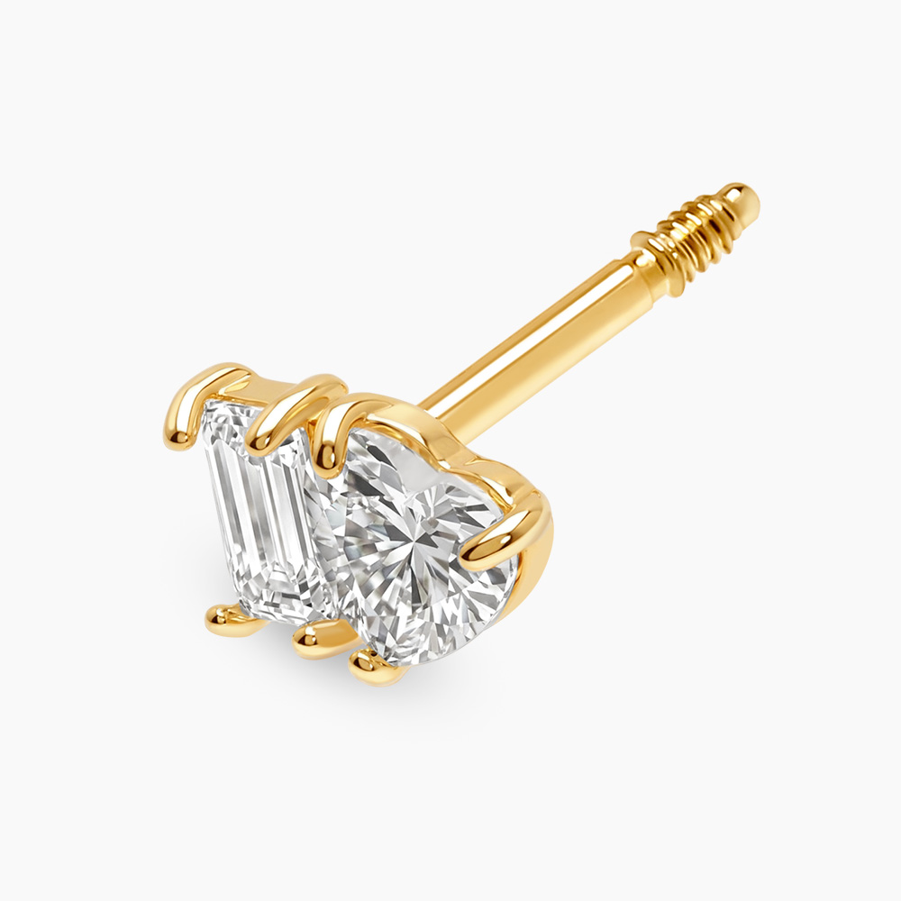 바게트 하트 피어싱