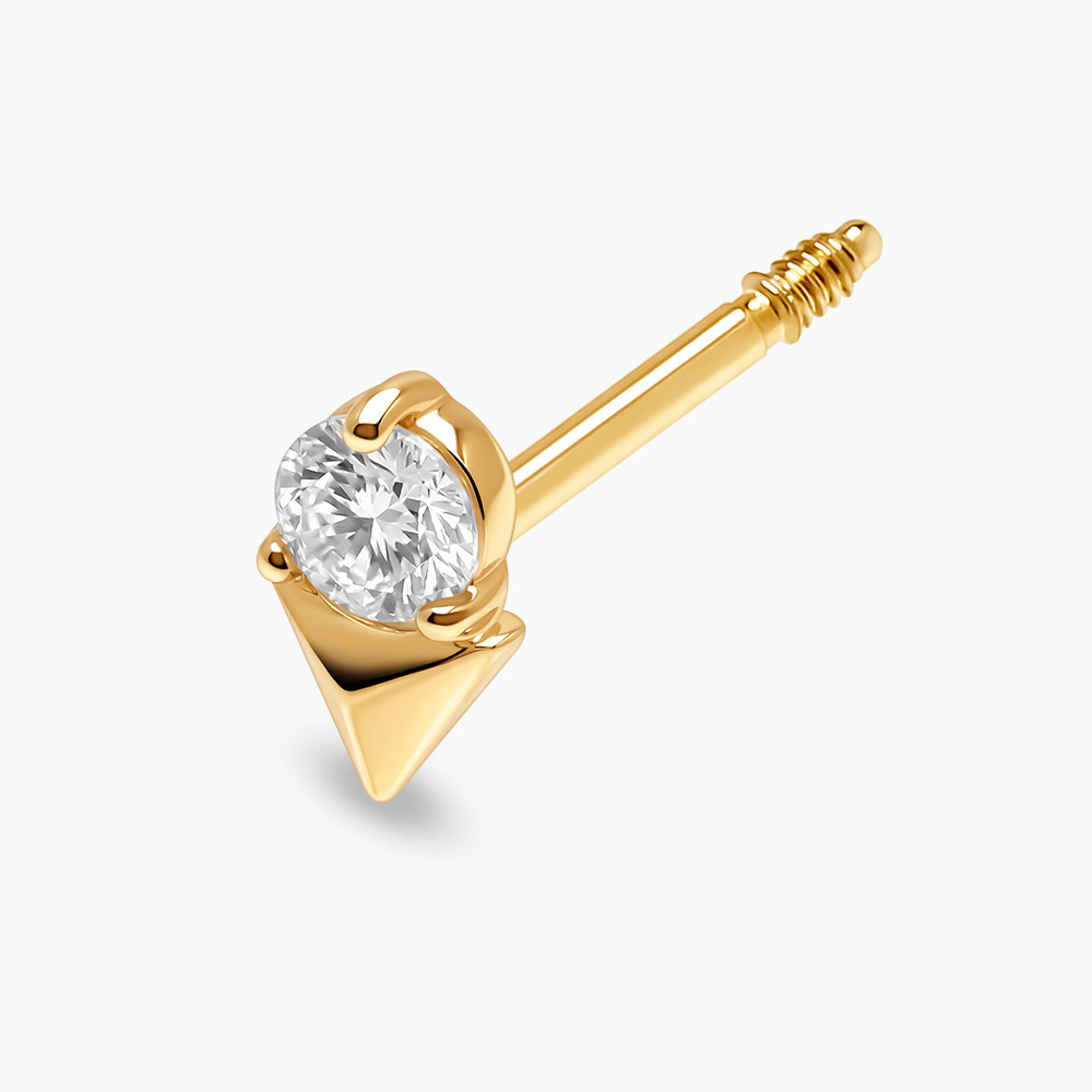 삼각 엣지 큐빅 피어싱