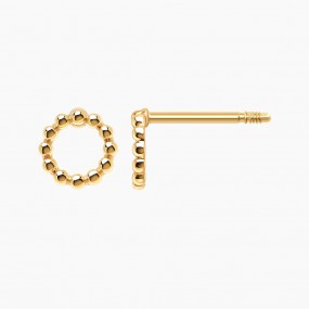 도트 원형 피어싱